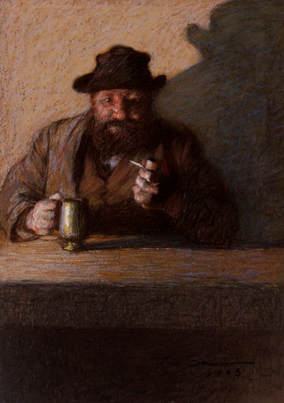 Au Bar, 1903 - Mark Senior